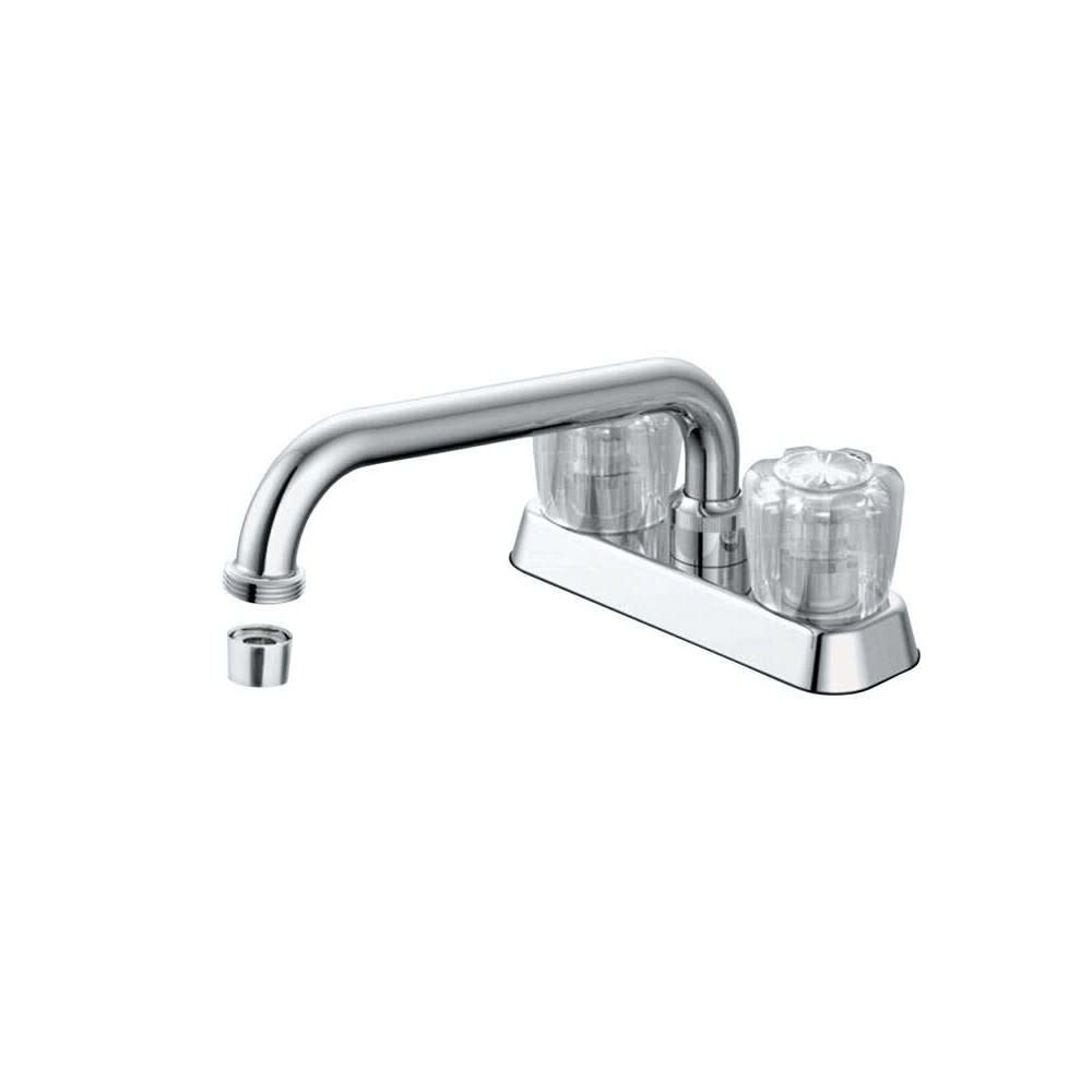 Oakbrook Coastal Bathroom Sink Faucet Two Handle Chrome – 67236-0001