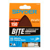 Spyder Detail Sander Sheets, 150 Grit Alum Oxide, 2.88 Inch x 2.88 Inch Mouse, 10 Pieces, small image number 1