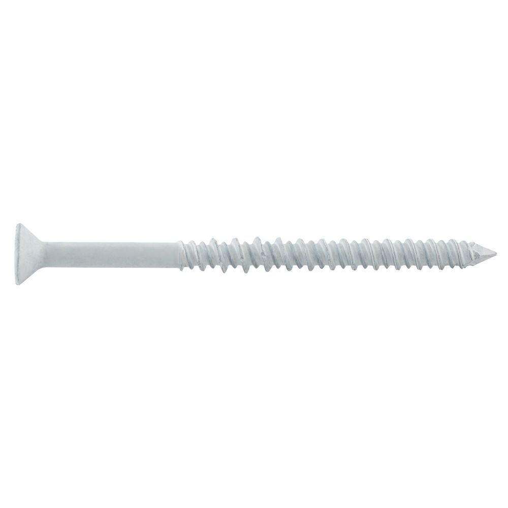 DEWALT Ultracon+ Screw Anchor 3/16 Inch x 2-3/4 Inch Phillips Flat White, large image number 1
