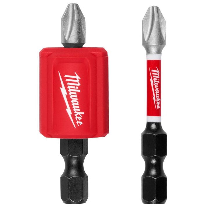 Milwaukee SHOCKWAVE Impact Duty Magnetic Attachment & PH2 Bit Set 3pc, large image number 4