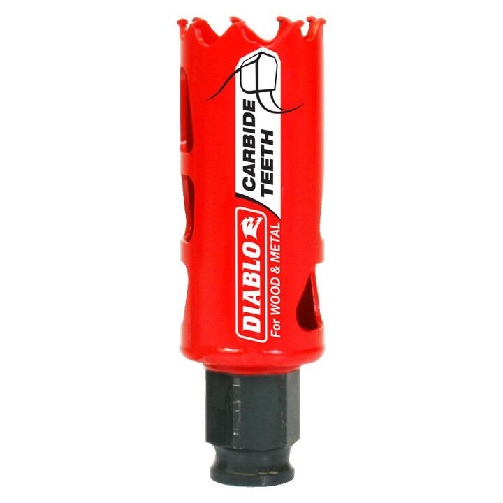 Diablo Tools 1-1/8in (29mm) Carbide-Tip Wood & Metal Holesaw, large image number 0