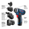Bosch 12V Max Flexiclick 5-In-1 Drill/Driver System Kit, small