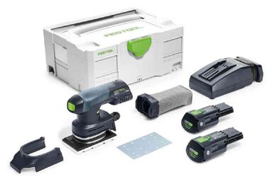dosis Dakloos behandeling Festool Cordless Orbital Sander RTSC 400 Li 3.1 Ah I-Set 575728 from Festool  - Acme Tools