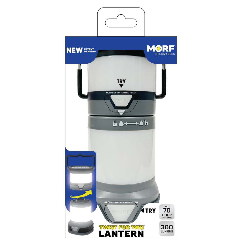 Police Security MORF 380 Lumens 4 AA Alkaline Battery Powered 2-IN-1 Lantern, large image number 7