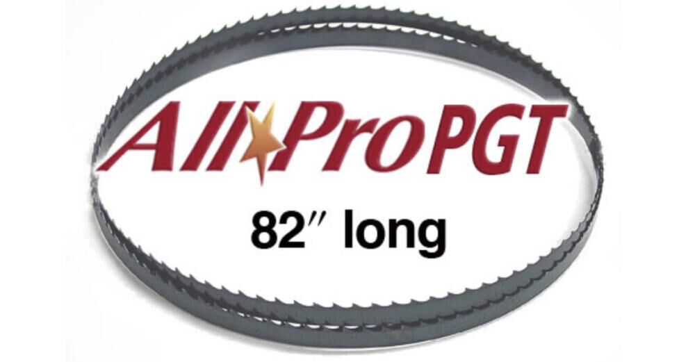 Olson Saw Company 82inx1/4inX0 in25X6 Hook AllPro PGT Band Saw Blade, large image number 2
