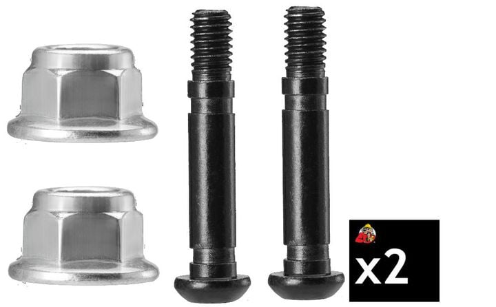 EGO Shear Pins and Lock Nuts for EGO 24 in. Self-Propelled 2-Stage Snow Blower 4 Pack 