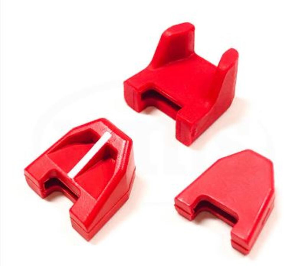 3-Piece No-Mar Pad Set For Milwaukee M18 Finish Nailer (Fits 2742