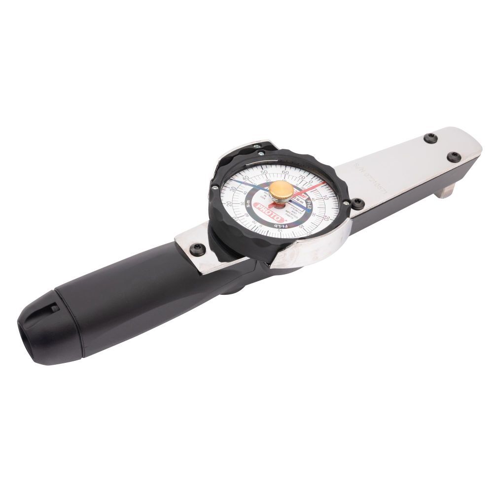 Proto 3/8 in Drive Dial Torque Wrench 14-70 Nm, 10-50 ft-lbs, large image number 8