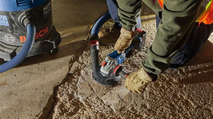 Bosch PROFACTOR 18V Spitfire 5  6in Angle Grinder with Paddle Switch (Bare Tool), large image number 10