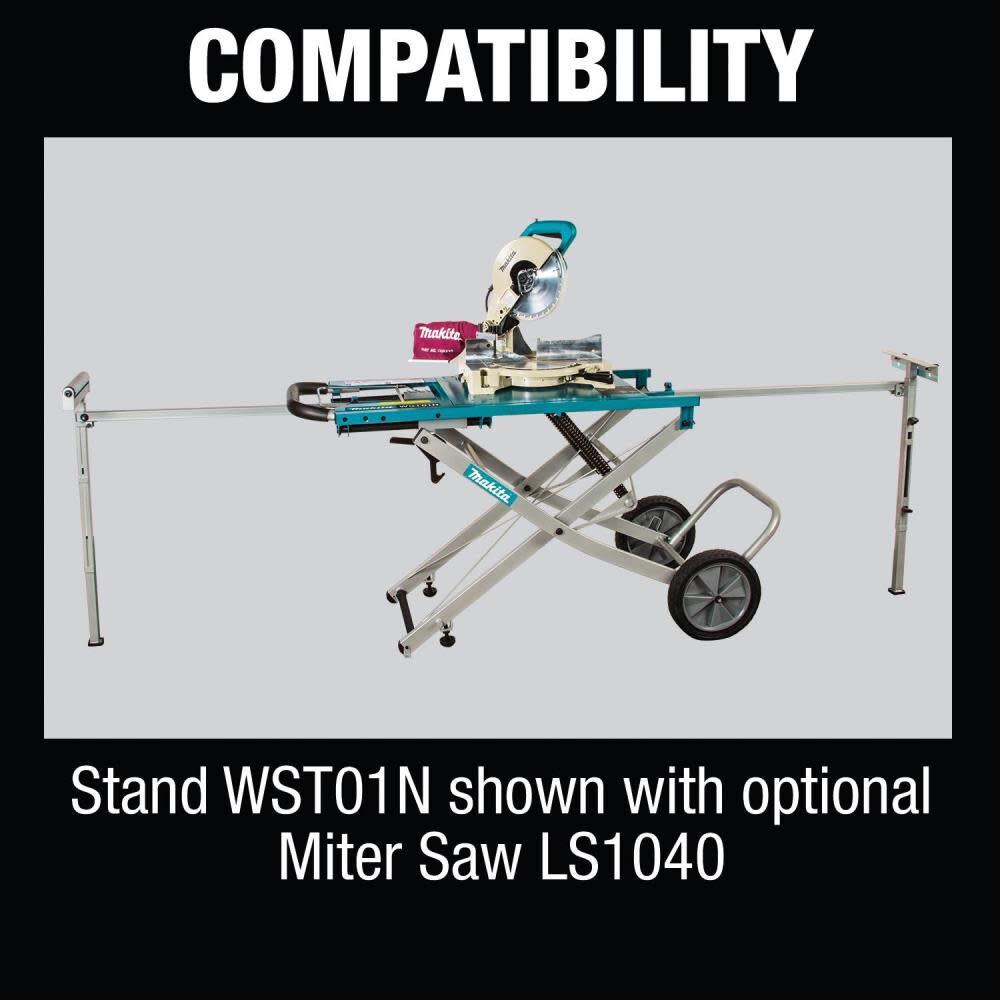 Makita Large Rising Base Miter Saw Stand WST01N Acme Tools