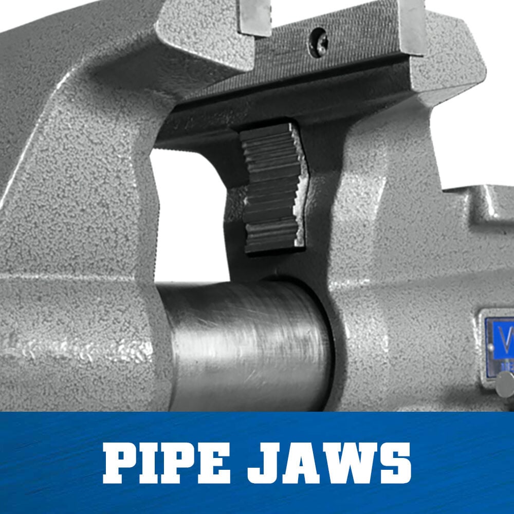 Wilton Mechanics Pro Vise 8 Jaw Width 8-1/2in Jaw Opening 360 Swivel Base, large image number 3