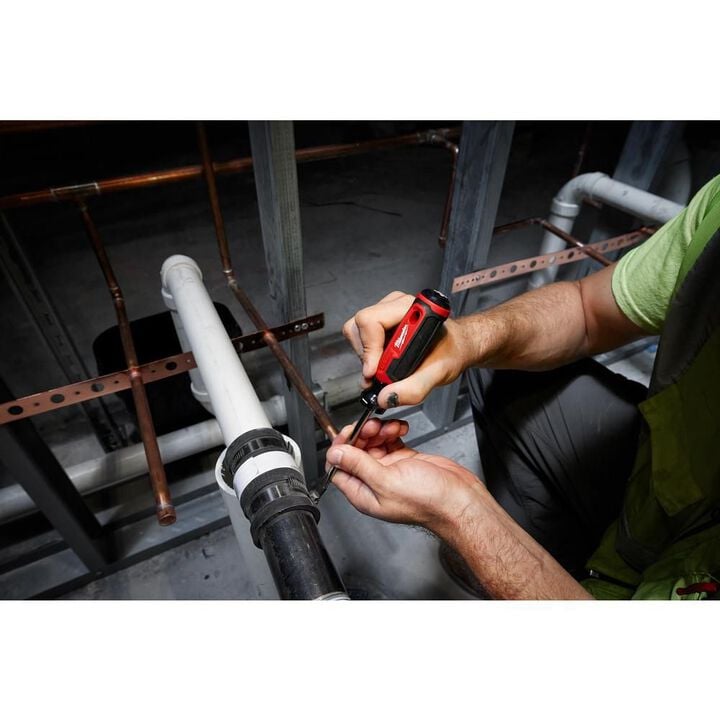 Milwaukee Dipped Grip Cutting Pliers & Cushion Grip Screwdrivers Set (USA), 5 Pieces, large image number 8