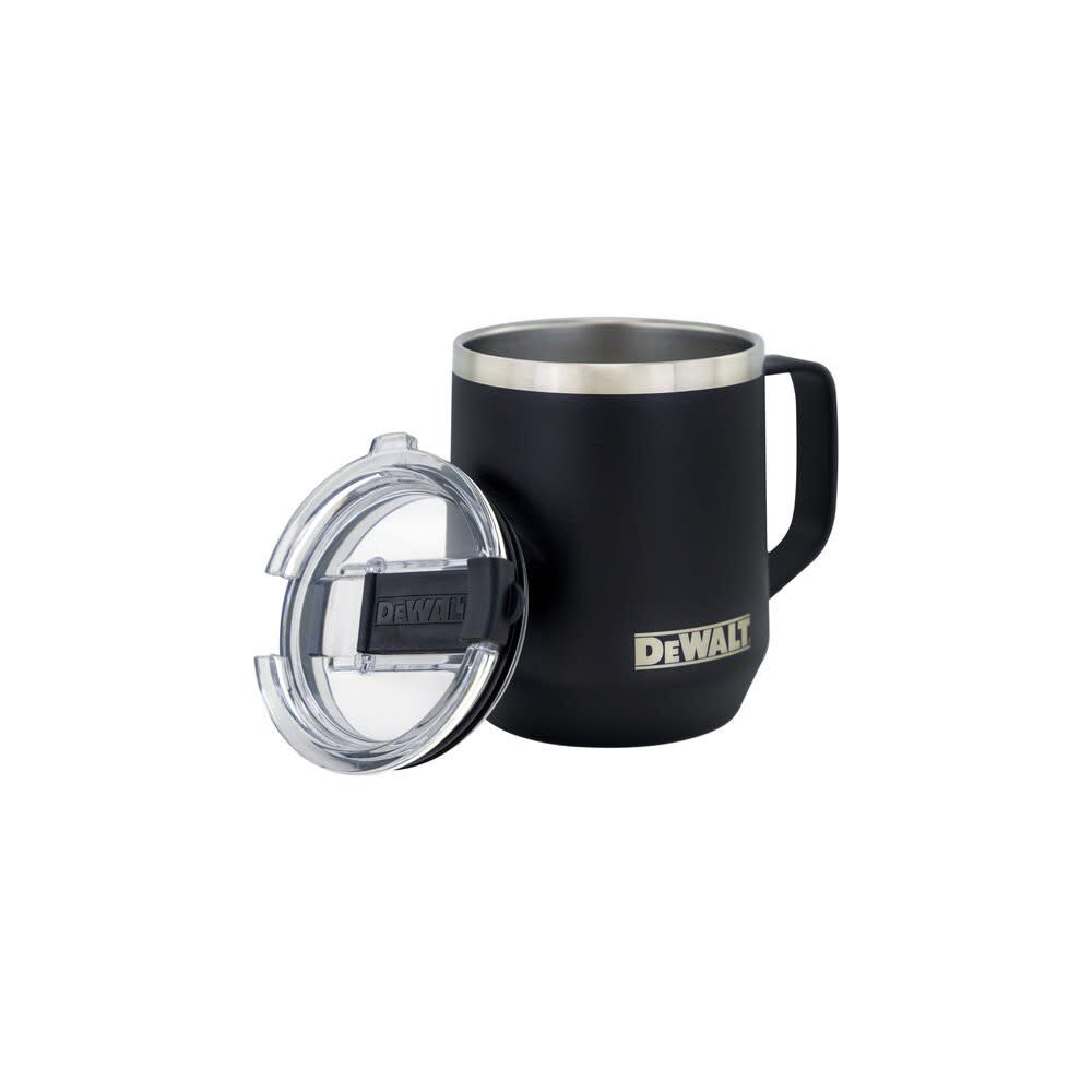 DEWALT Coffee Mug 14oz 18/8 Stainless Steel Black, large image number 2