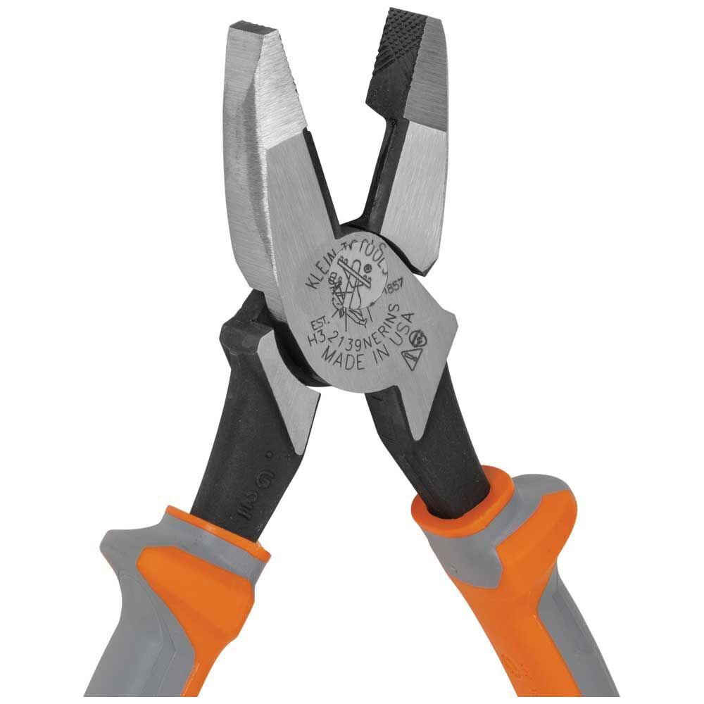 Klein Tools 9in Insulated Side Cutter Pliers, large image number 7