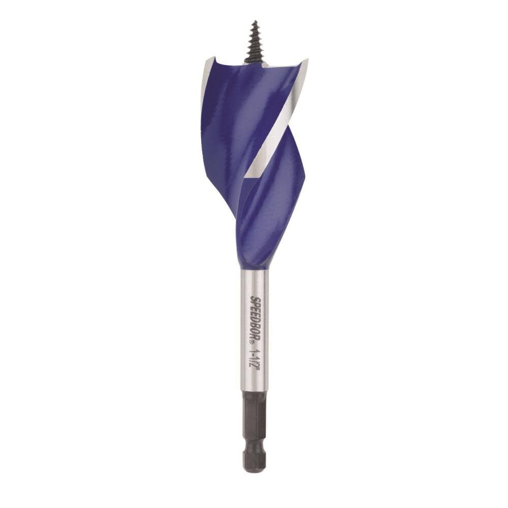 Irwin 1-1/2 In. Tri-Flute SPEEDBOR MAX Drill Bit, large image number 1