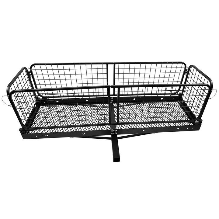 Erickson Mfg 500 lb Capacity Folding Steel Hitch Cargo Carrier, 60 Inch x 20 Inch x 18 Inch, for 2 Inch Receiver, large image number 9