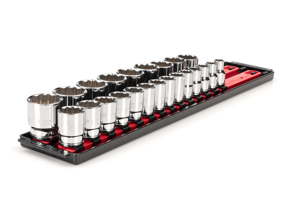 Tekton 1/2 Inch 12 Point Socket Set, 23 Pieces (10-32 mm), large image number 2
