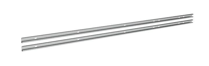 Weather Guard Folding Shelf Mounting Rails, RAM ProMaster 159 Inch Wheelbase, Passenger and Driver Rear