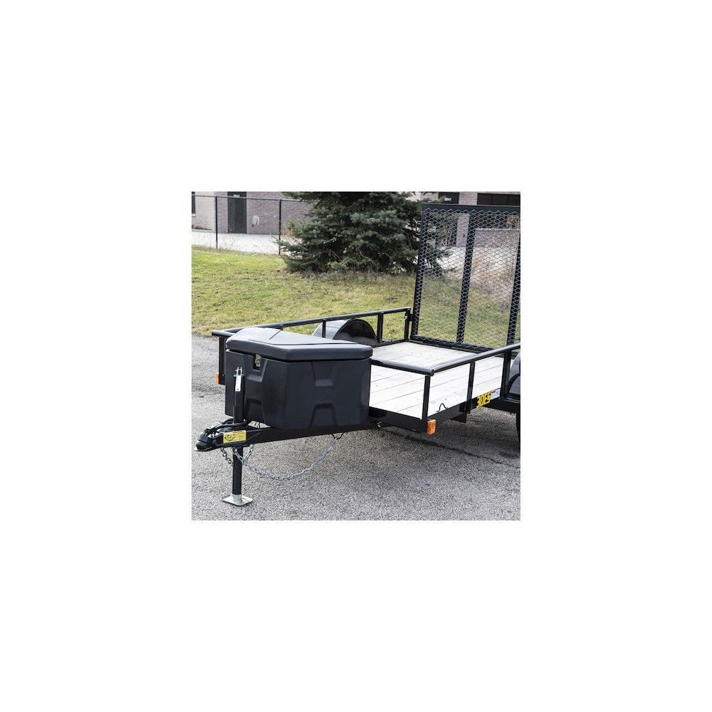 Buyers Products Company 36 Inch Wide Black Poly Trailer Tongue Truck Box, large image number 16