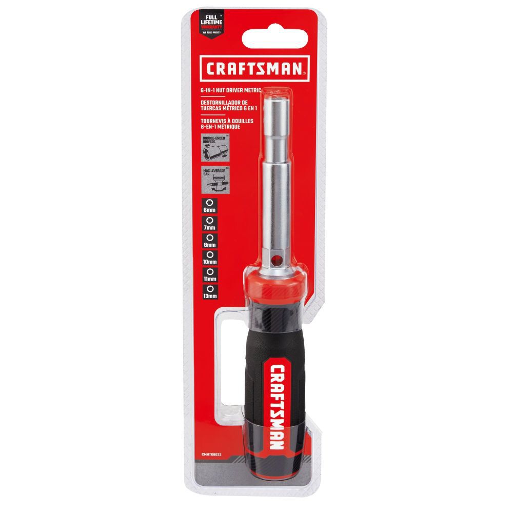 CRAFTSMAN 6-in-1 Metric Nut Driver, large image number 2
