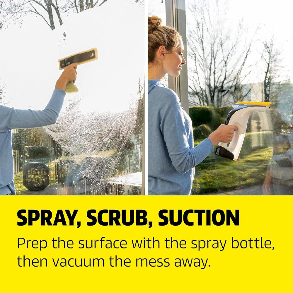 Karcher WV 6 3.6V Battery-Powered Vacuum Window Cleaning System White, large image number 7