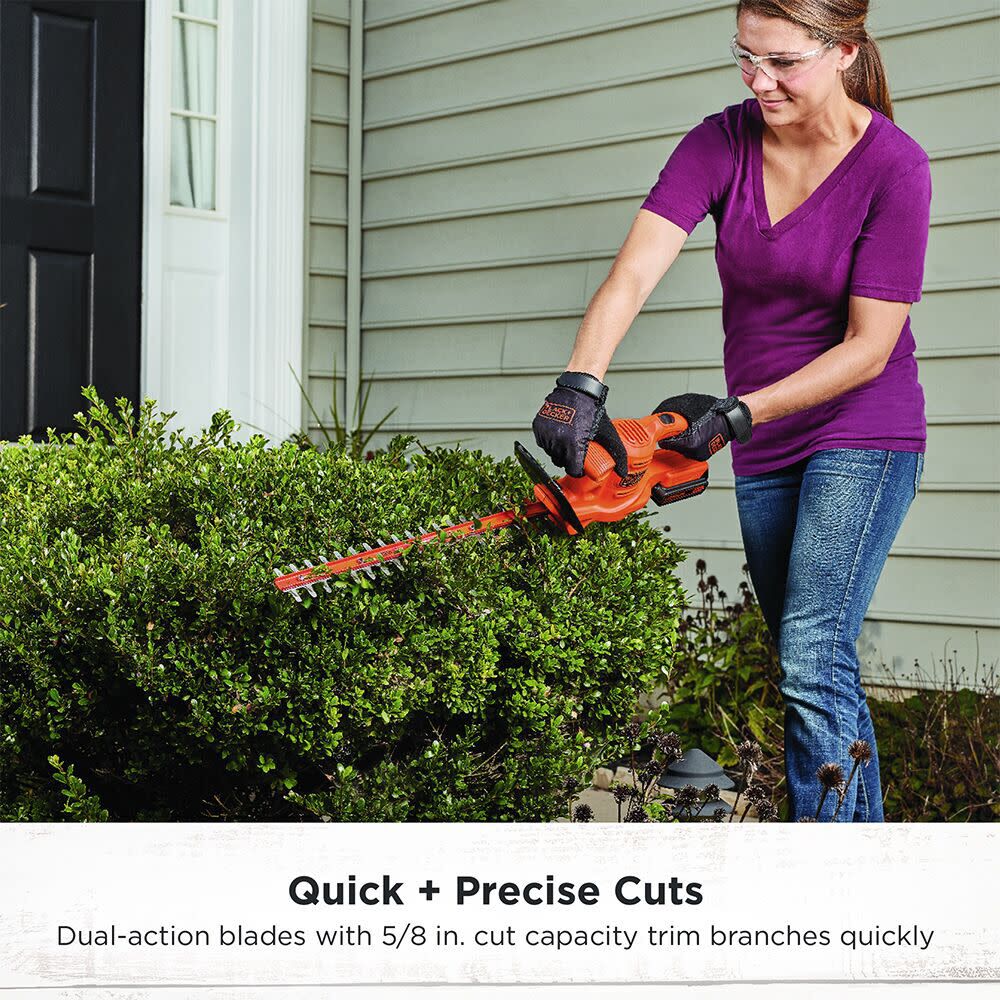 Black and decker 20v deals max hedge trimmer