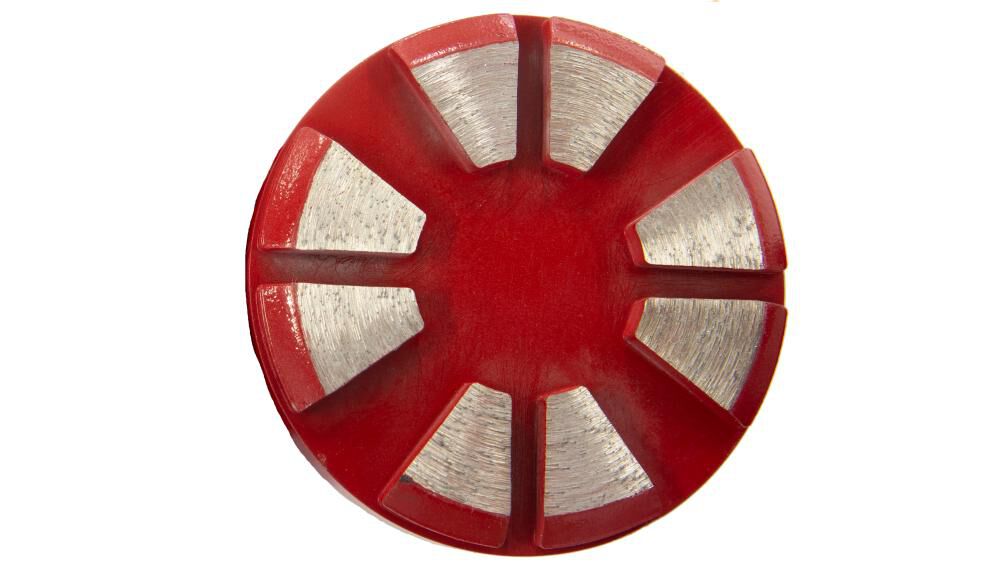National Flooring Equipment Medium Bond Metal Grinding Disks - 80 Grit 8mm, large image number 2