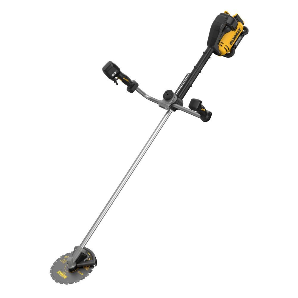 DEWALT 60V 10 in. Brush Saw With Bike Handle, Brush Cutter To String Trimmer Conversion Kit, & Premium Landscaping Harness, large image number 2