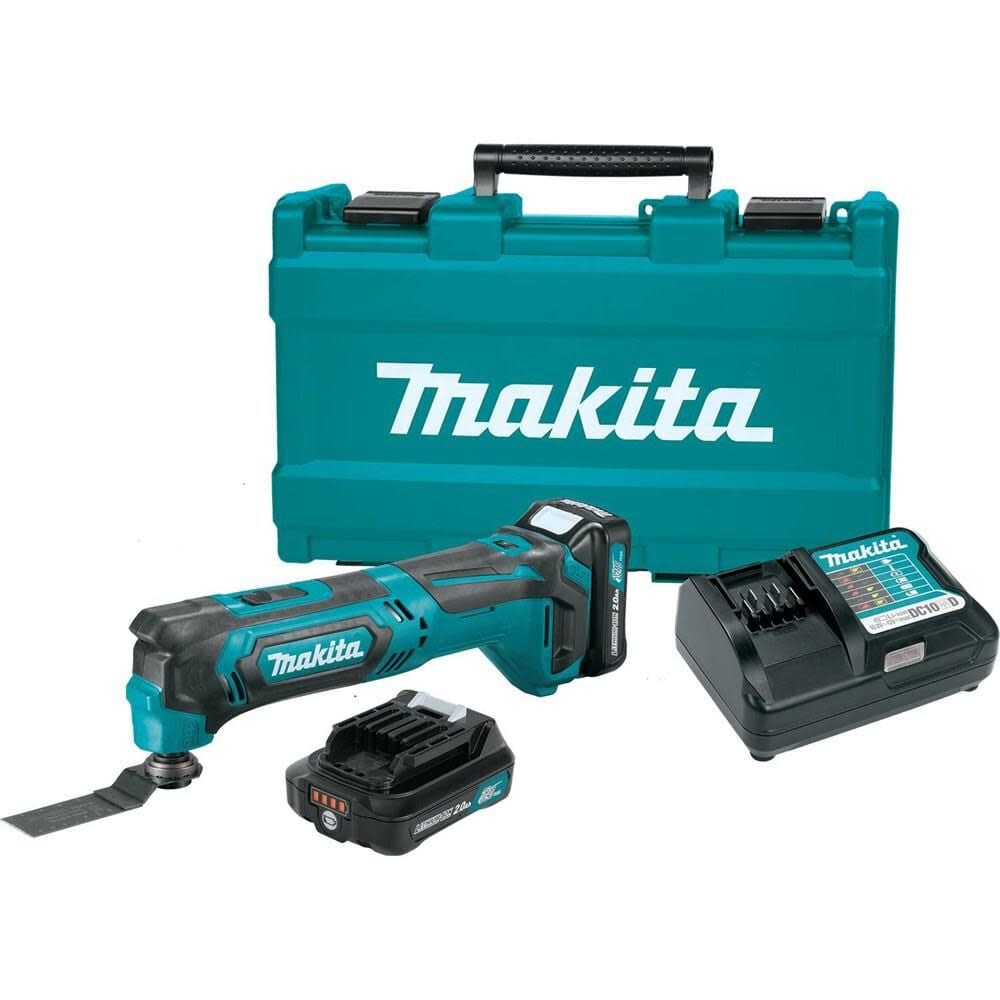 Makita 12V max CXT Lithium-Ion Cordless Multi-Tool Kit (2.0Ah) – MT01R1