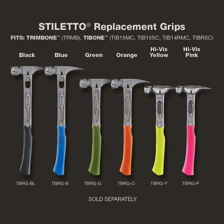 Stiletto Orange Replacement Grip for TRIMBONE Hammer, large image number 3