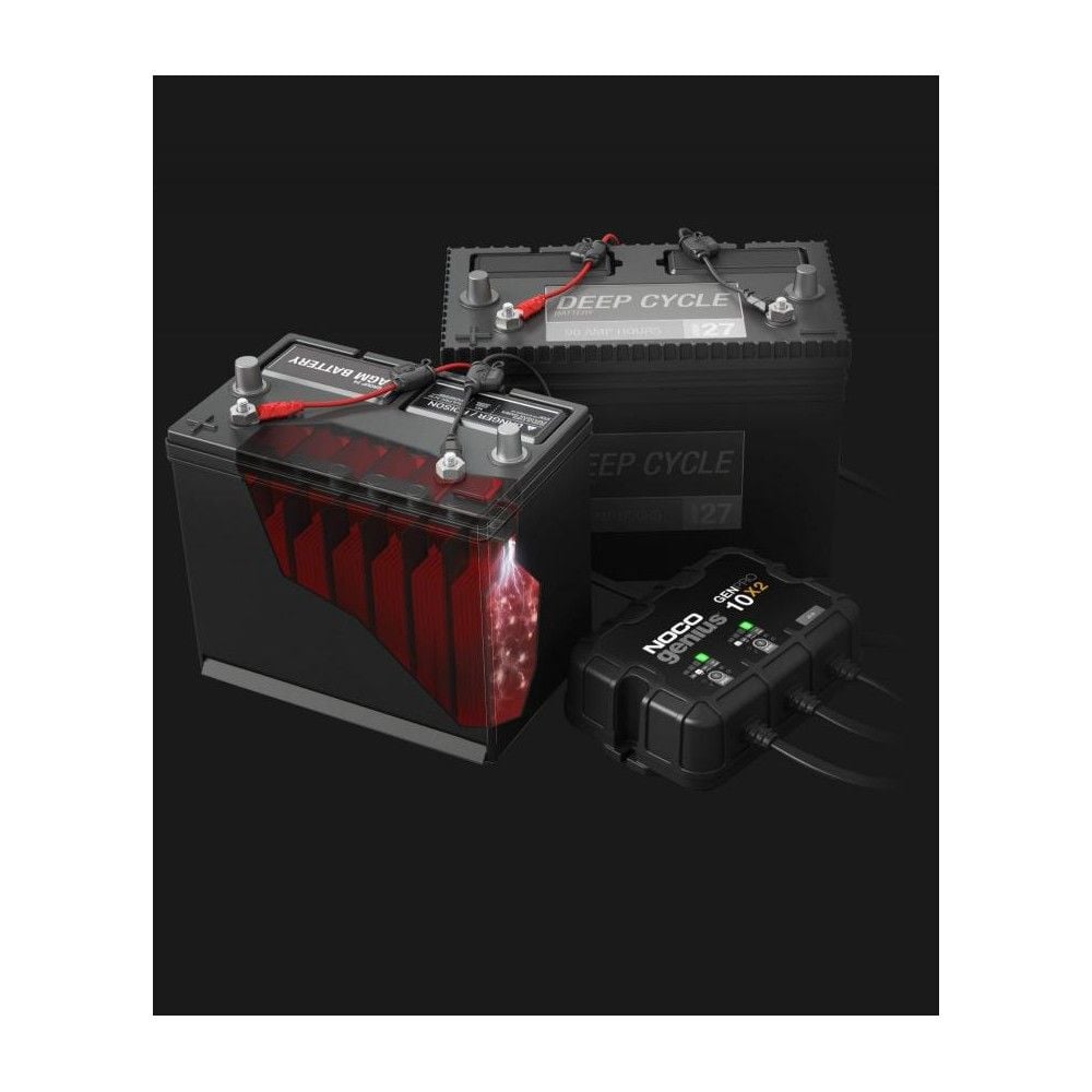 Noco Battery Charger 12V 20A Fully Automatic 2 Bank On Board, large image number 9