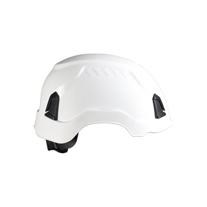 SECURIS Type II Class E Electrical Grade Micro-Brim Hard Hat White, large image number 1