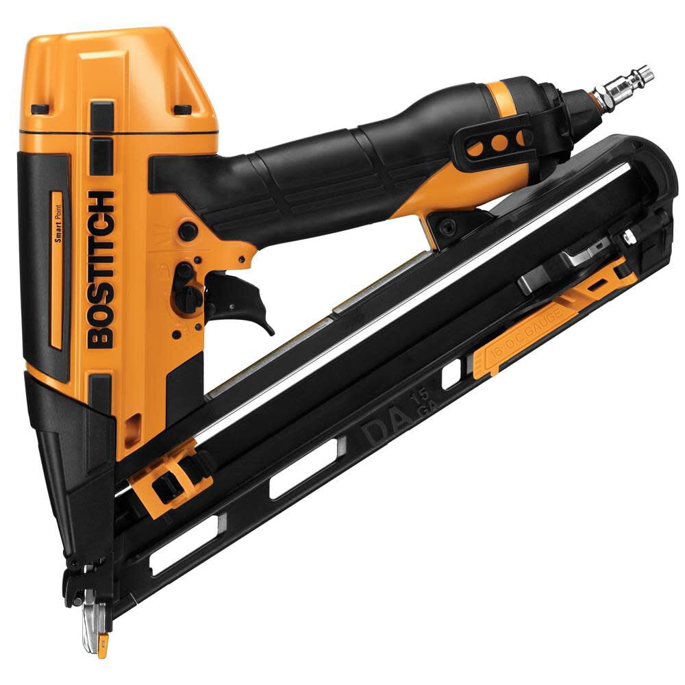 Bostitch Smart Point 15 Gauge DA Style Angle Finish Nailer Kit, large image number 2