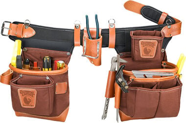 Occidental Leather Adjust-to-Fit Fat Lip Tool Bag Set - Color: Cafe, large image number 0