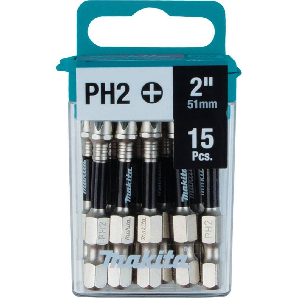 Makita Impact XPS #2 Phillips 2 Inch Power Bit - 15 Pack, large image number 2