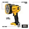 DEWALT 20V Jobsite LED Spotlight (Bare Tool), small image number 2