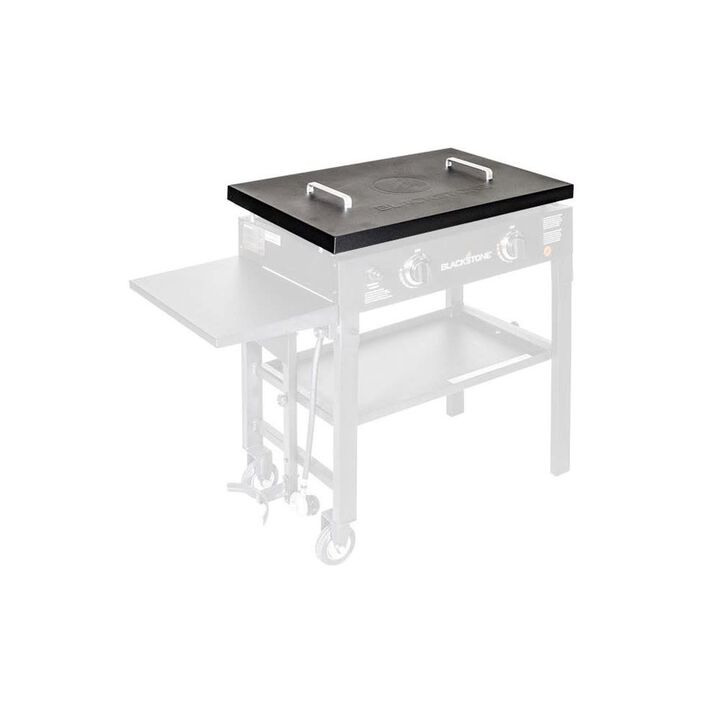 Blackstone 28 In. Black Griddle Power-Coated Steel Hard Cover W/Two Bracket, large image number 2