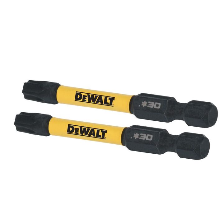DEWALT Elite Series 2-1/4 Inch T30 Bits, 2 Pieces, large image number 1