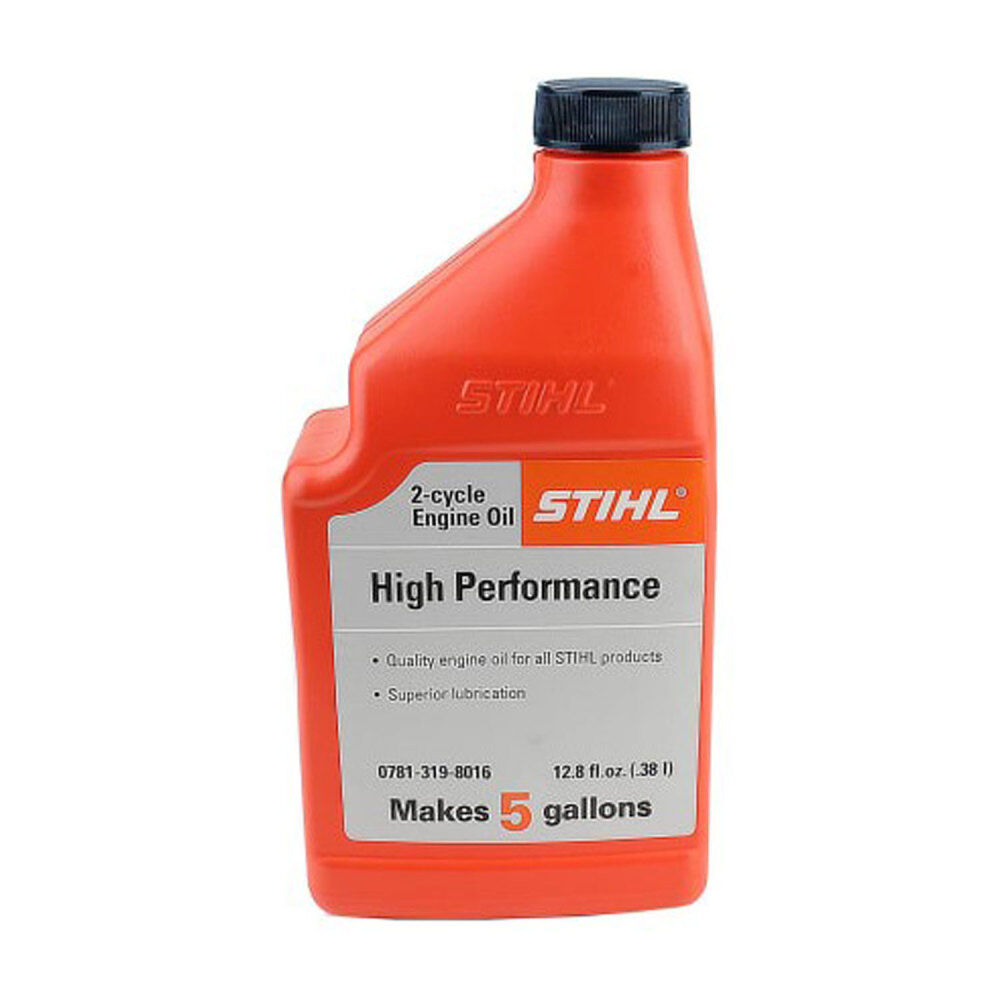 Stihl Blue High Performance 2-Cycle Engine Oil 50:1 5 Gal Mix 12.8 oz Case of 24, large image number 3