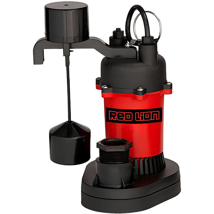 Red Lion 1/2HP Sump Pump with Vertical Switch