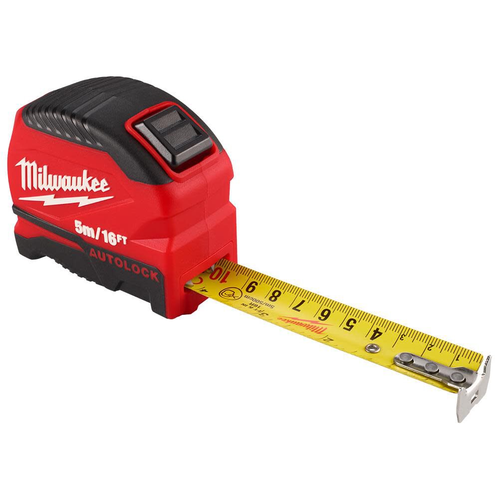 Milwaukee 5m/16 Ft. Auto-Lock Tape Measure, large image number 1