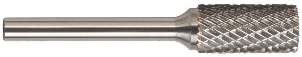 Drillco Double Cut Solid Carbide Burr, Cylinder Ball Nose, 7000A Series, SA-5, large image number 2