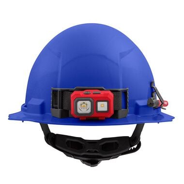 Milwaukee Blue Full Brim Hard Hat with 6pt Ratcheting Suspension Type 1 Class E, large image number 11