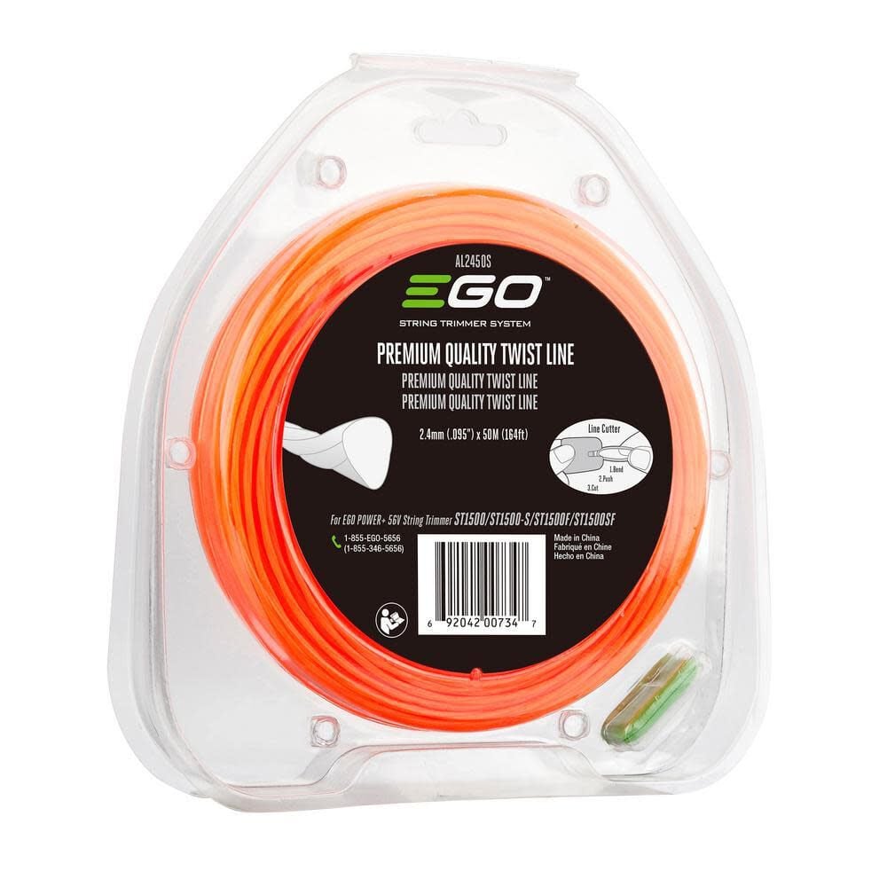 EGO 160 ft. 0.095 in. Premium Quality Twisted Line for Power 15 in. String Trimmers – AL2450S