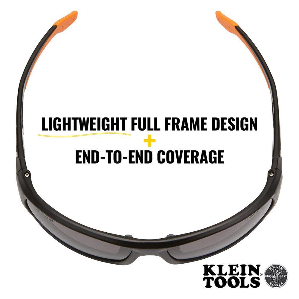 Klein Tools Pro Safety Glasses Full Frame Gray Lens, large image number 4
