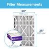 3M Filtrete 20 x 25 x 5-Inch Ultra Allergen Reduction Deep-Pleat Furnace Air Filter, 2-Pack, small image number 2