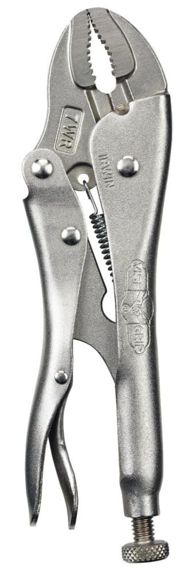 Irwin 7 In. Curved Jaw Locking Plier with Wire Cutter