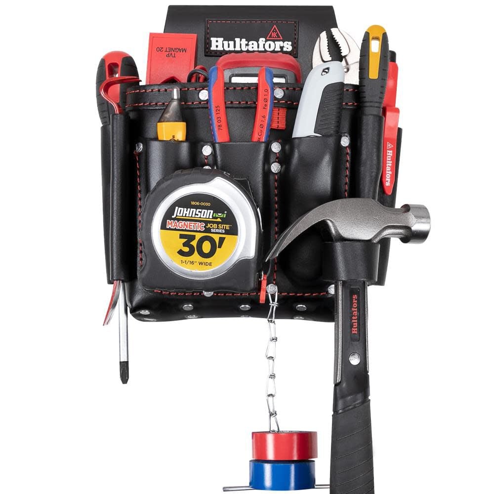Hultafors Electricians Leather Tool Pouch – HT5421