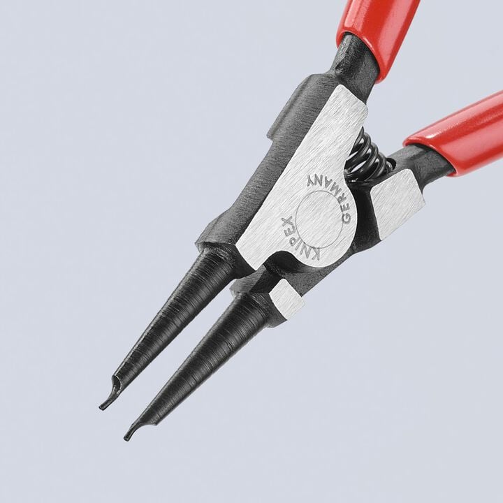 Knipex 5-1/2 Inch Vanadium Steel External Snap Ring Pliers with Forged Tips, large image number 3