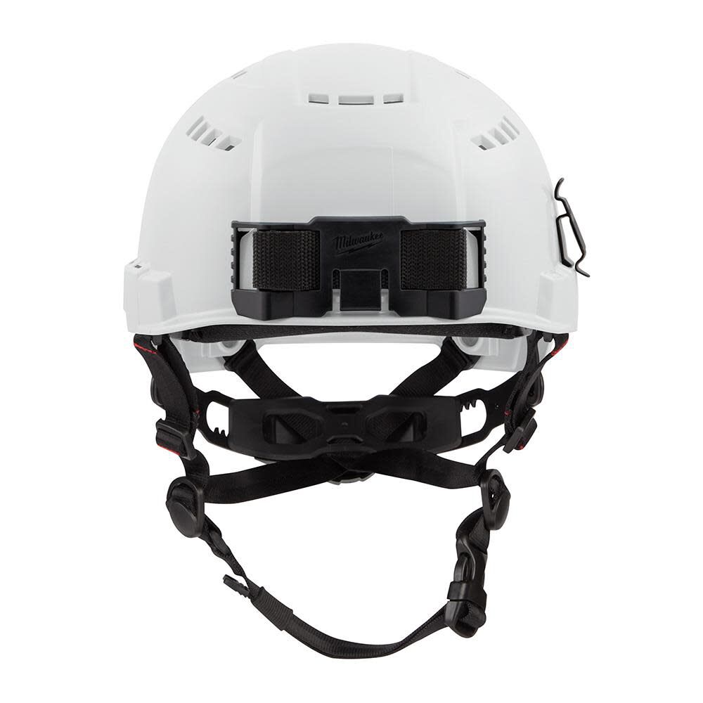 Milwaukee BOLT White Vented Helmet Class C & USB Cooling Fan Bundle, large image number 6